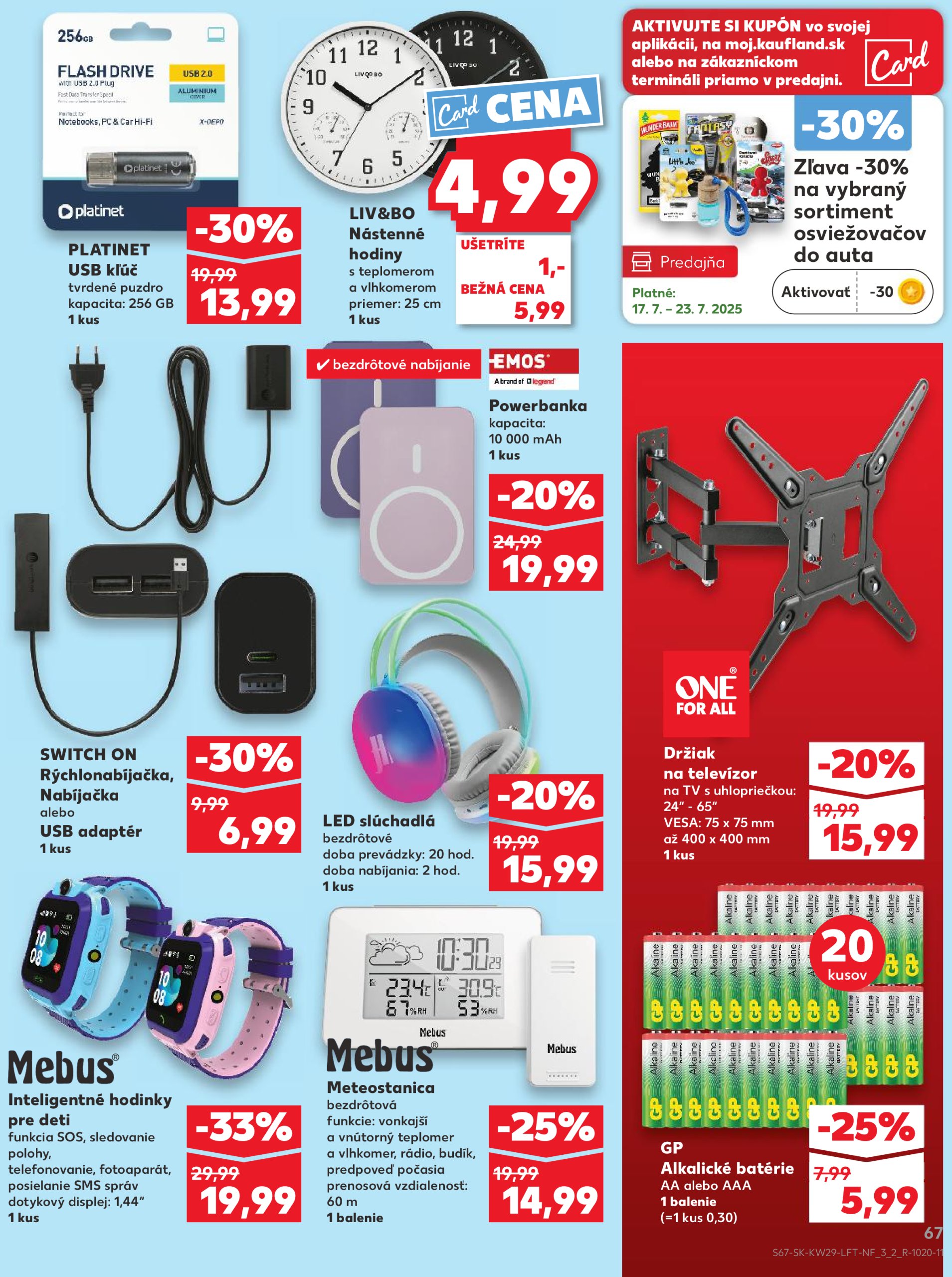 kaufland - Leták Kaufland platný od 17.07. do 23.07. - page: 67 kaufland - Leták Kaufland platný od 17.07. do 23.07. - page: 67