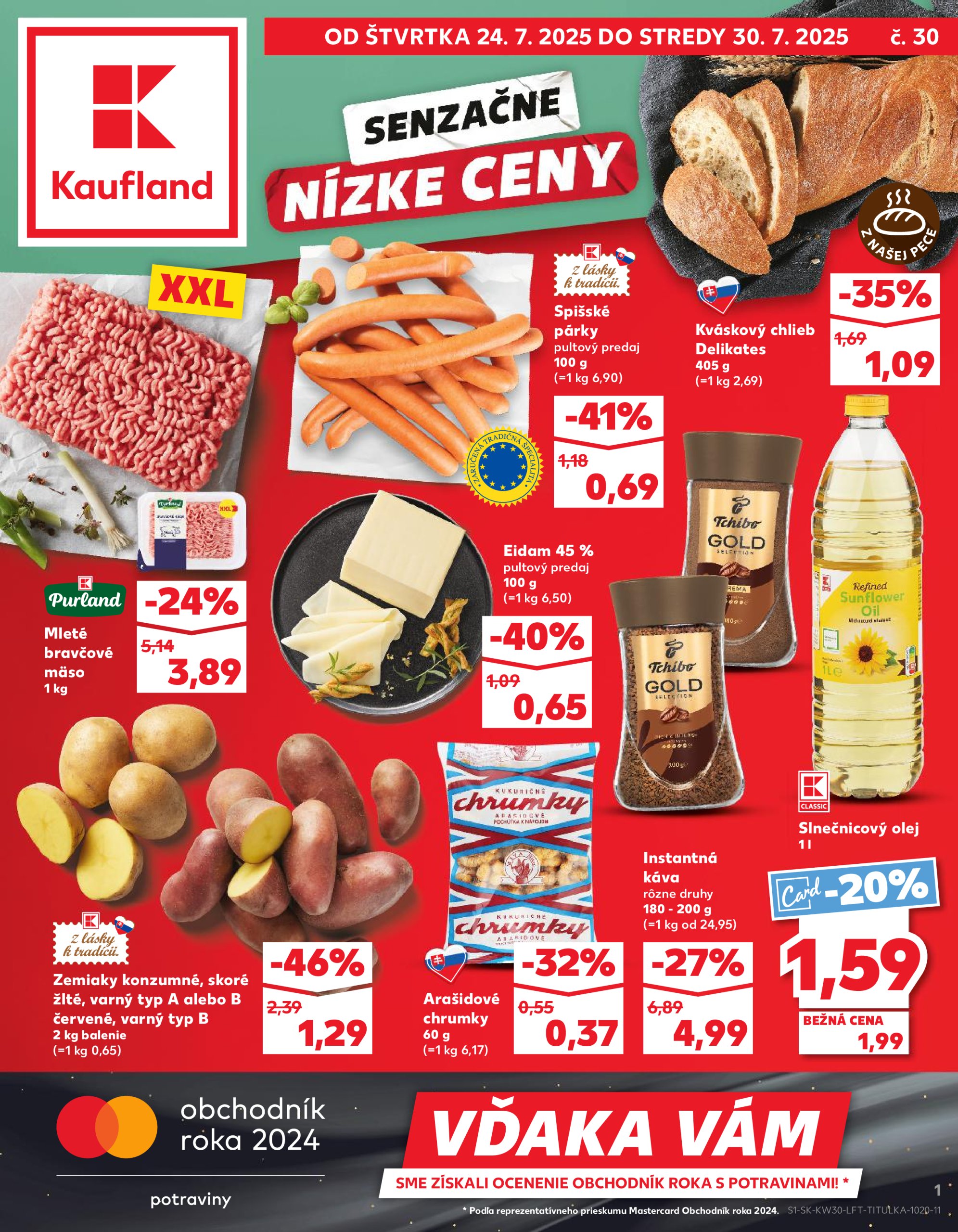 kaufland - Leták Kaufland platný od 24.07. do 30.07.