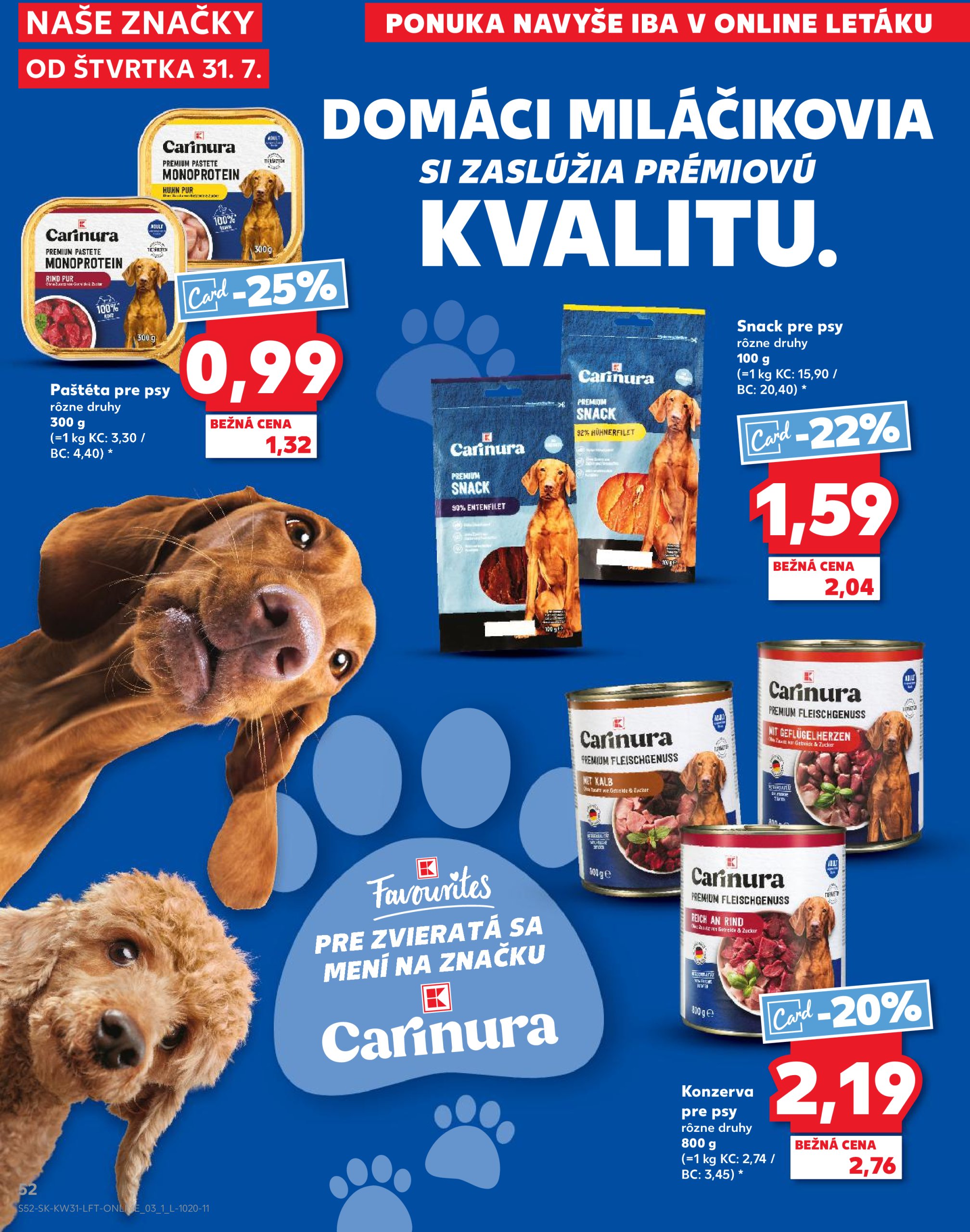 kaufland - Leták Kaufland platný od 31.07. do 06.08. - page: 52 kaufland - Leták Kaufland platný od 31.07. do 06.08. - page: 52