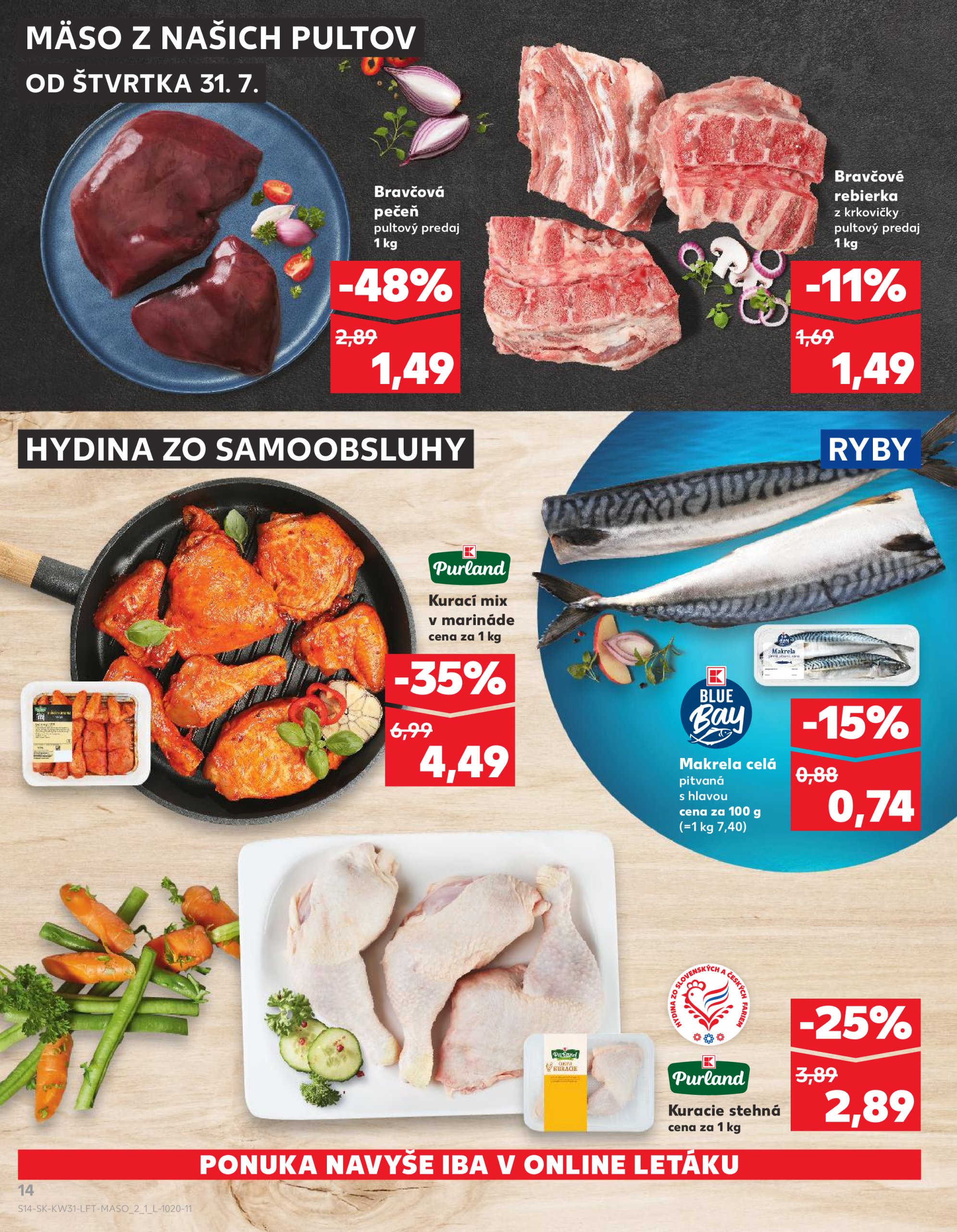 kaufland - Leták Kaufland platný od 31.07. do 06.08. - page: 14 kaufland - Leták Kaufland platný od 31.07. do 06.08. - page: 14
