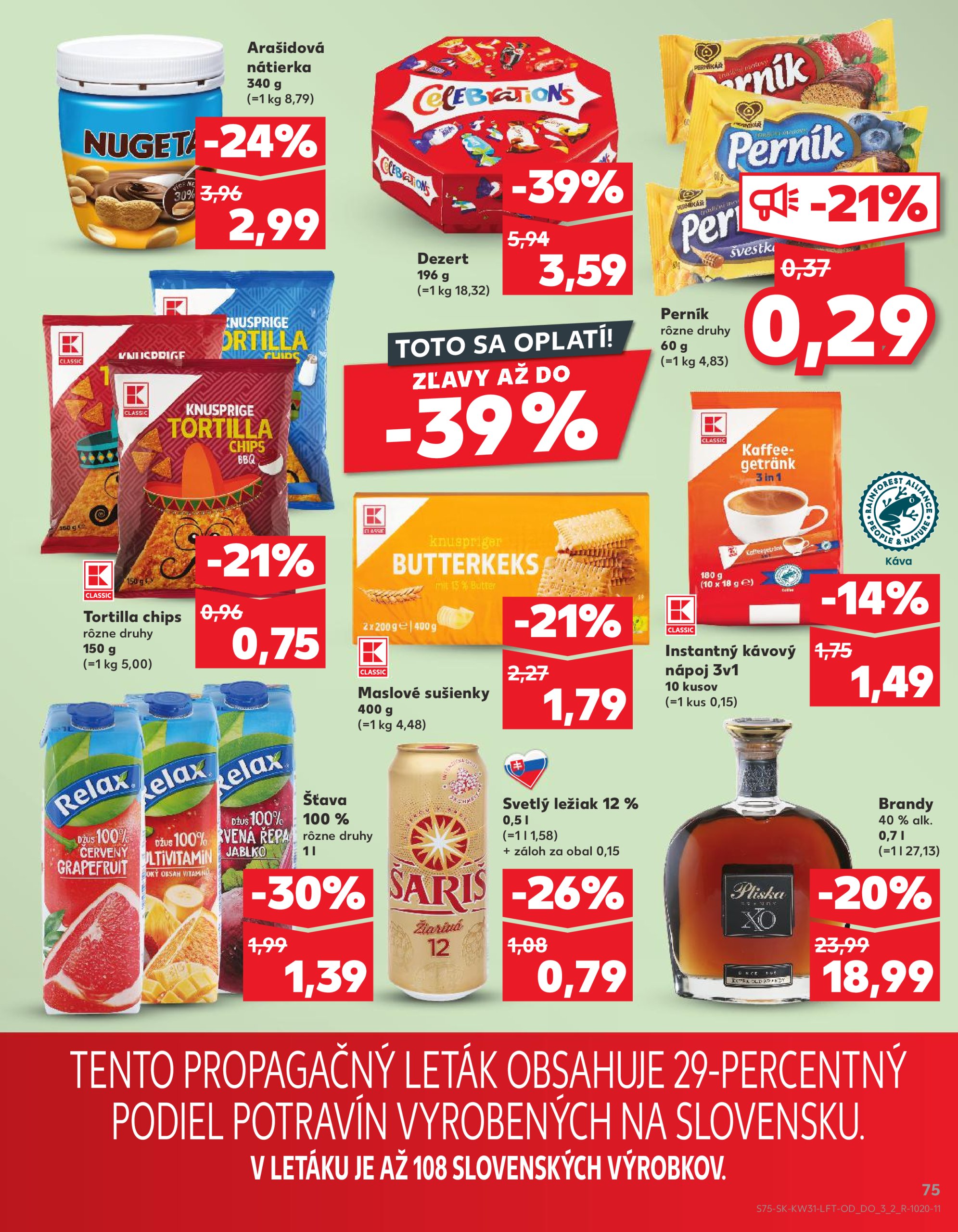 kaufland - Leták Kaufland platný od 31.07. do 06.08. - page: 75 kaufland - Leták Kaufland platný od 31.07. do 06.08. - page: 75