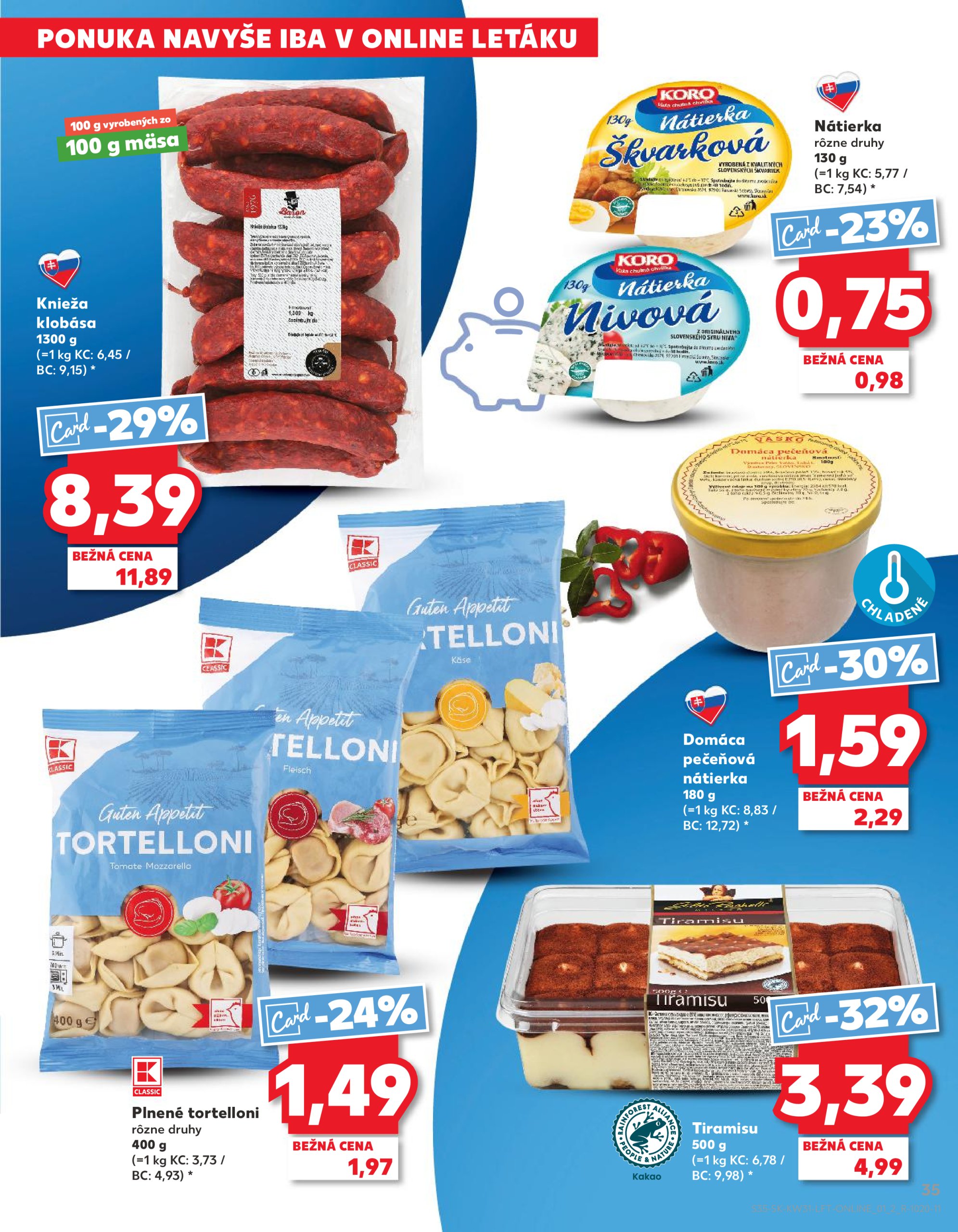 kaufland - Leták Kaufland platný od 31.07. do 06.08. - page: 35 kaufland - Leták Kaufland platný od 31.07. do 06.08. - page: 35