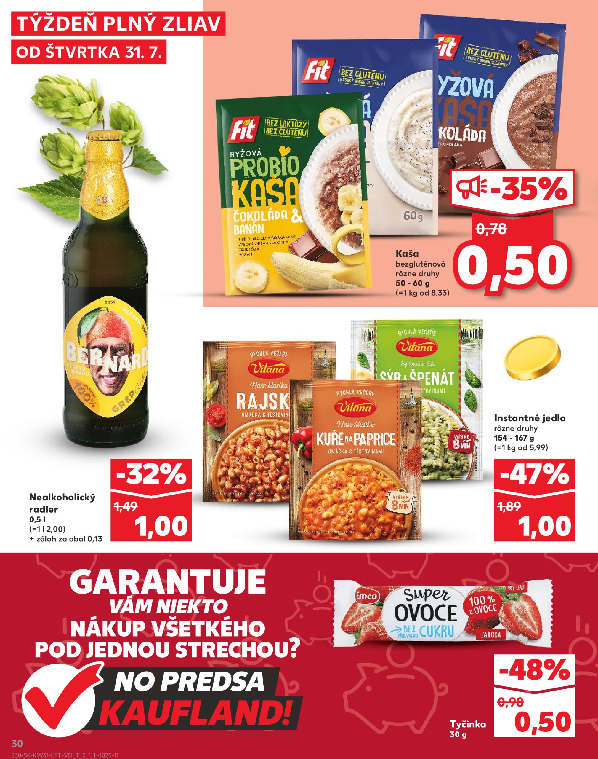 kaufland - Leták Kaufland platný od 31.07. do 06.08. - page: 30 kaufland - Leták Kaufland platný od 31.07. do 06.08. - page: 30