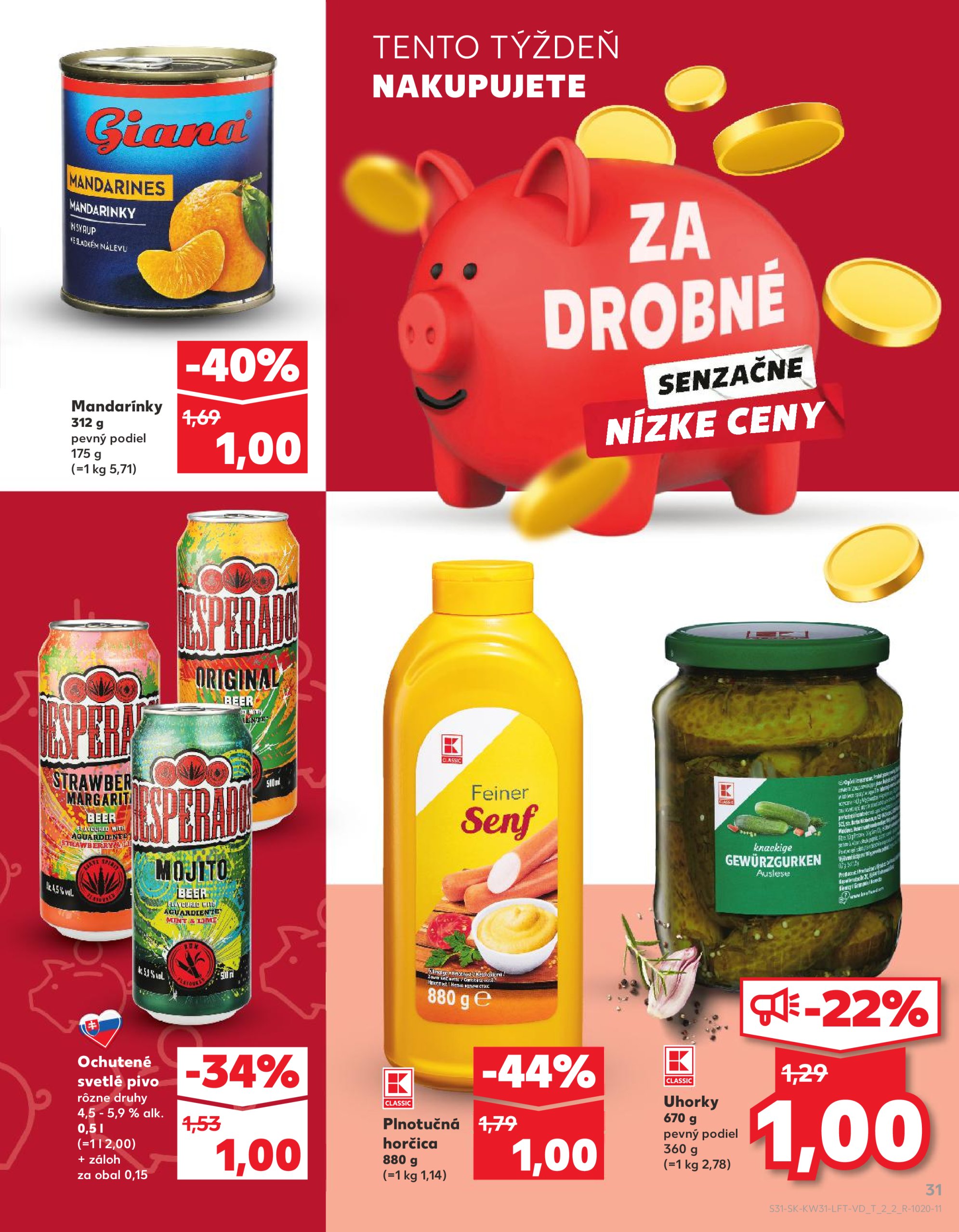 kaufland - Leták Kaufland platný od 31.07. do 06.08. - page: 31 kaufland - Leták Kaufland platný od 31.07. do 06.08. - page: 31