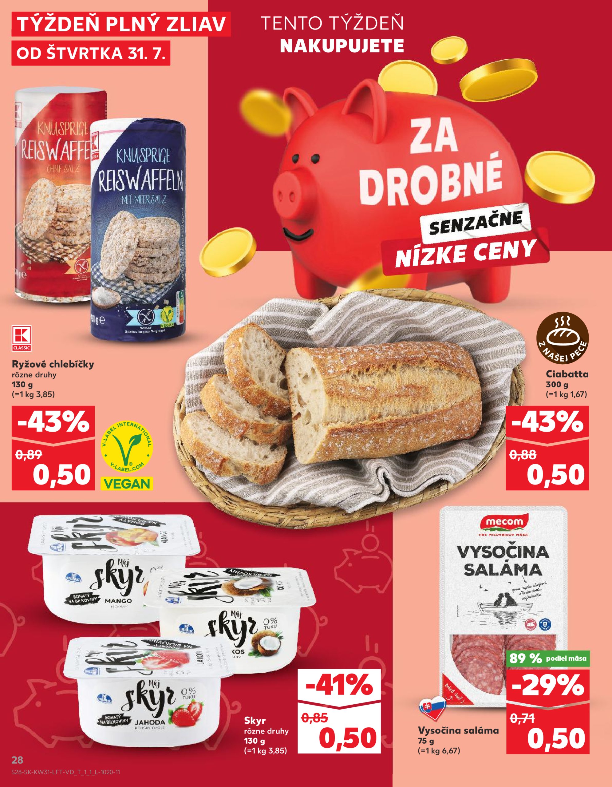 kaufland - Leták Kaufland platný od 31.07. do 06.08. - page: 28 kaufland - Leták Kaufland platný od 31.07. do 06.08. - page: 28