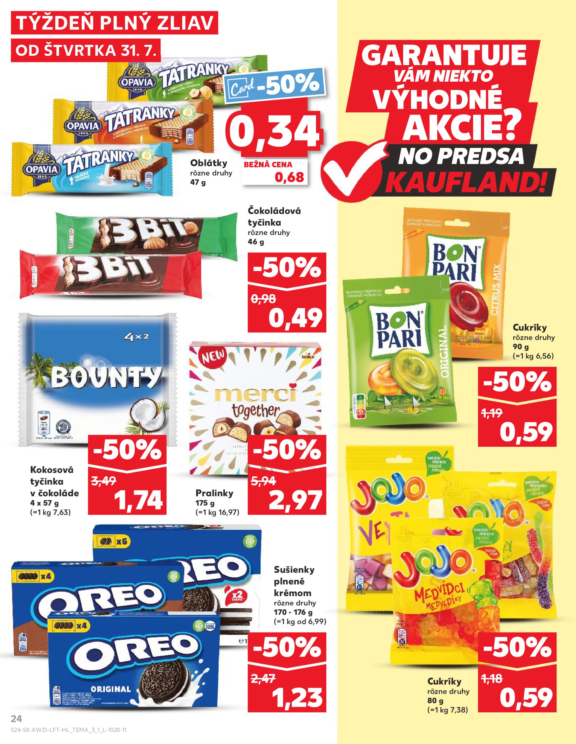kaufland - Leták Kaufland platný od 31.07. do 06.08. - page: 24 kaufland - Leták Kaufland platný od 31.07. do 06.08. - page: 24