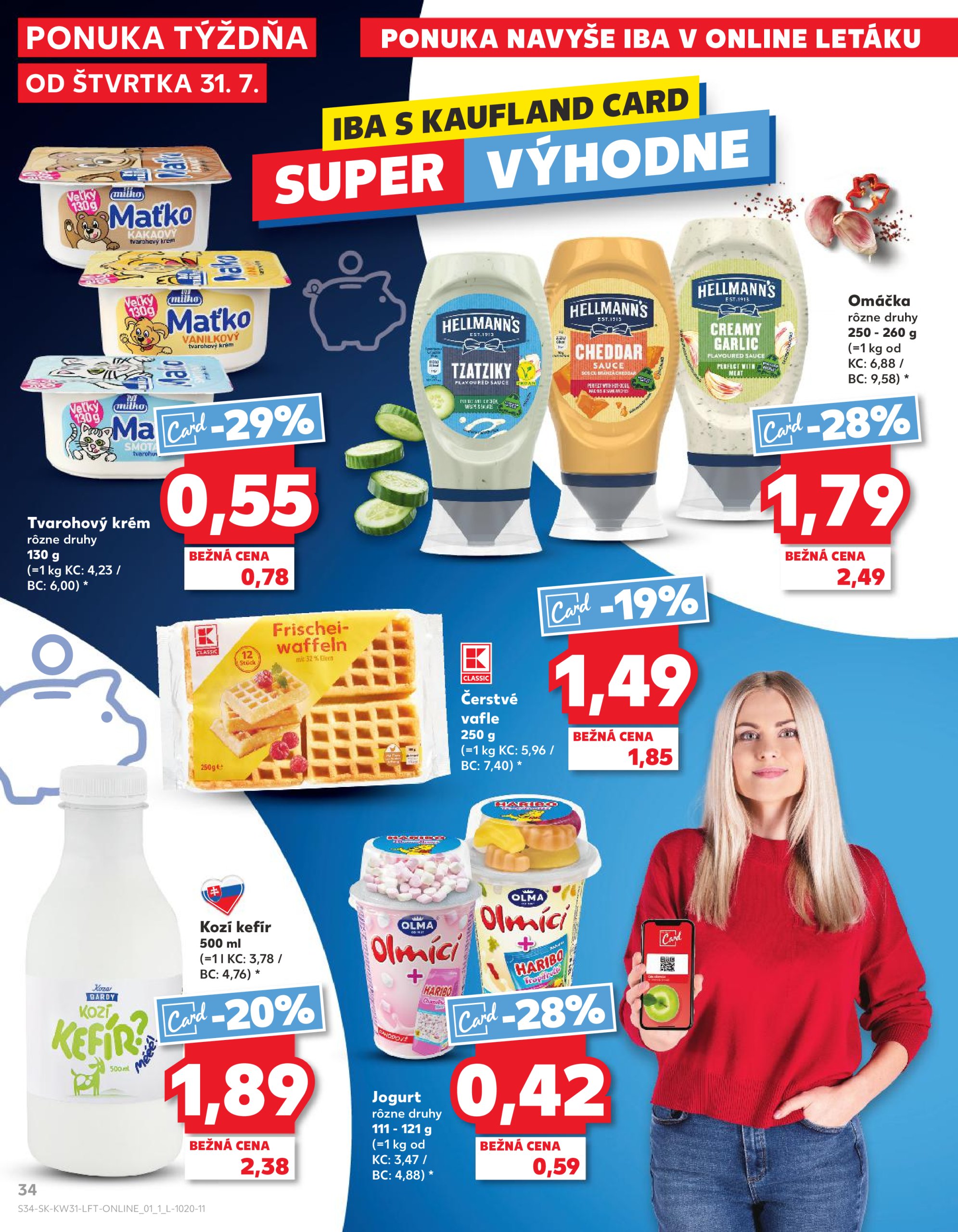 kaufland - Leták Kaufland platný od 31.07. do 06.08. - page: 34 kaufland - Leták Kaufland platný od 31.07. do 06.08. - page: 34