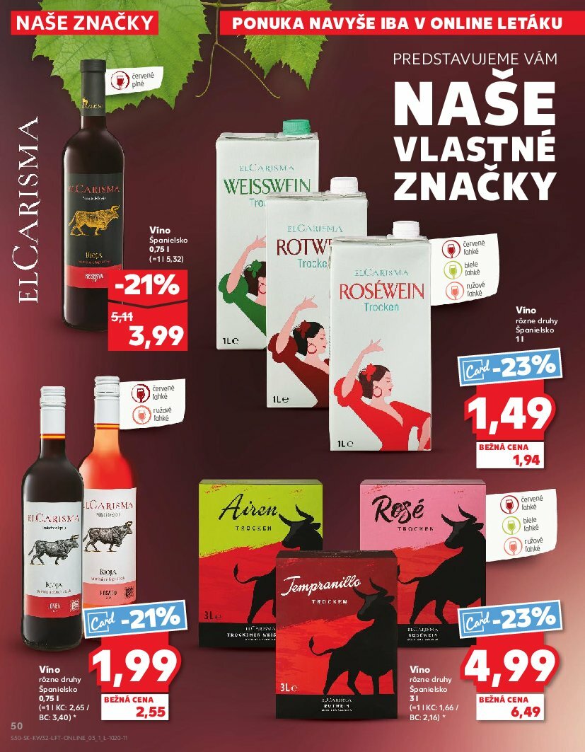 kaufland - Leták Kaufland platný od 07.08. do 13.08. - page: 50 kaufland - Leták Kaufland platný od 07.08. do 13.08. - page: 50