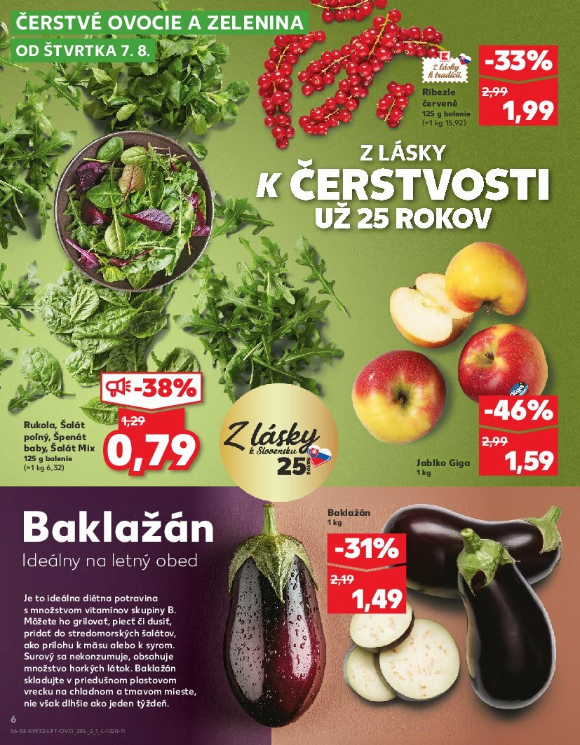 kaufland - Leták Kaufland platný od 07.08. do 13.08. - page: 6 kaufland - Leták Kaufland platný od 07.08. do 13.08. - page: 6