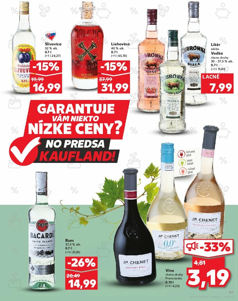 kaufland - Leták Kaufland platný od 07.08. do 13.08. - page: 49 kaufland - Leták Kaufland platný od 07.08. do 13.08. - page: 49