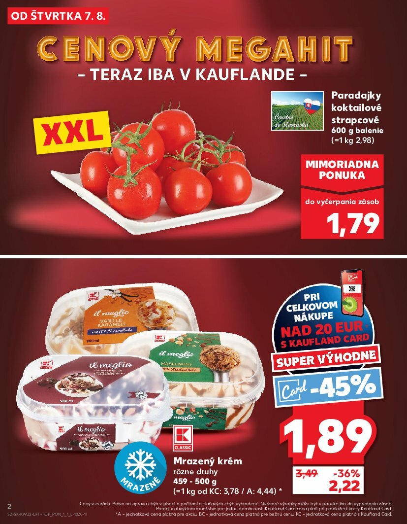 kaufland - Leták Kaufland platný od 07.08. do 13.08. - page: 2 kaufland - Leták Kaufland platný od 07.08. do 13.08. - page: 2
