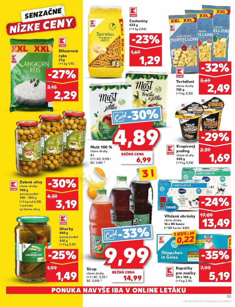kaufland - Leták Kaufland platný od 07.08. do 13.08. - page: 35 kaufland - Leták Kaufland platný od 07.08. do 13.08. - page: 35