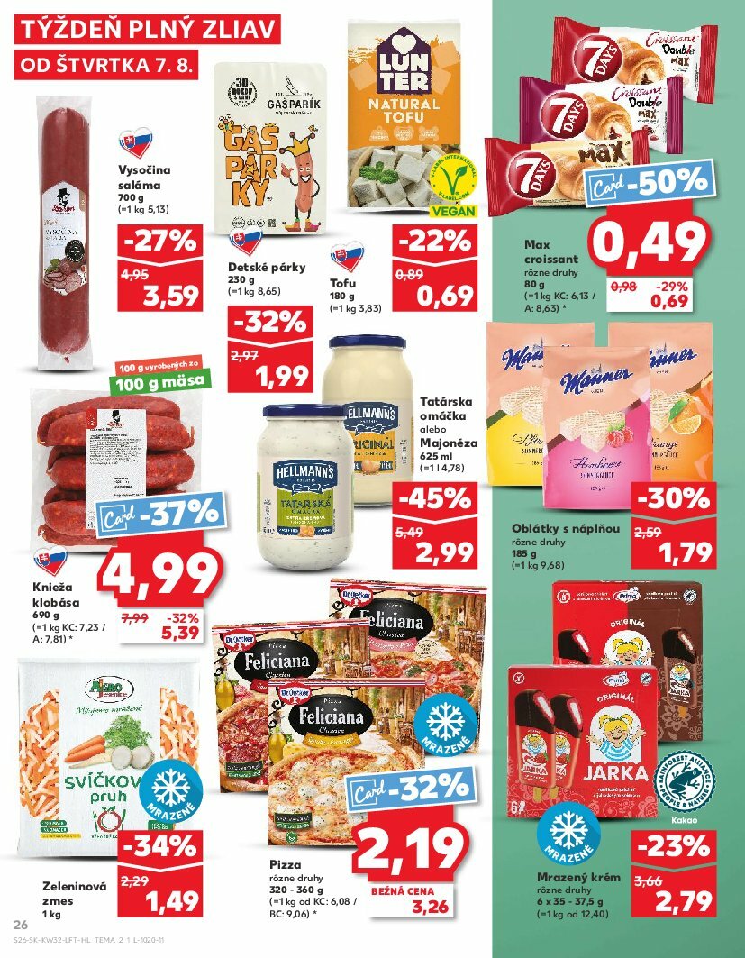 kaufland - Leták Kaufland platný od 07.08. do 13.08. - page: 26 kaufland - Leták Kaufland platný od 07.08. do 13.08. - page: 26