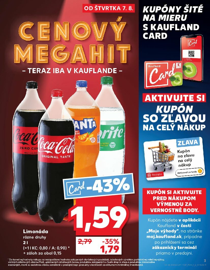 kaufland - Leták Kaufland platný od 07.08. do 13.08. - page: 3 kaufland - Leták Kaufland platný od 07.08. do 13.08. - page: 3