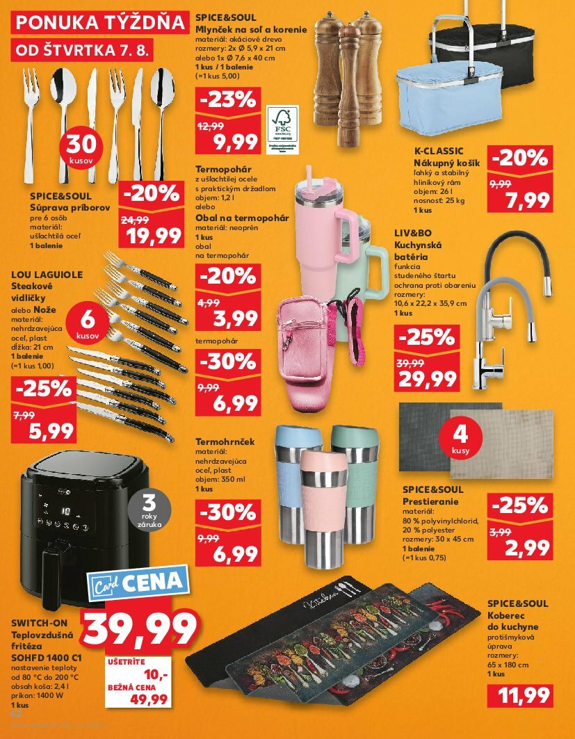 kaufland - Leták Kaufland platný od 07.08. do 13.08. - page: 62 kaufland - Leták Kaufland platný od 07.08. do 13.08. - page: 62