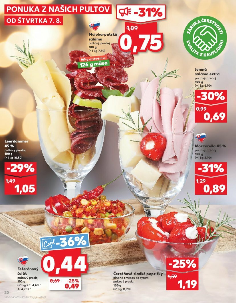 kaufland - Leták Kaufland platný od 07.08. do 13.08. - page: 20 kaufland - Leták Kaufland platný od 07.08. do 13.08. - page: 20
