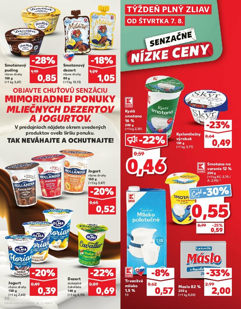 kaufland - Leták Kaufland platný od 07.08. do 13.08. - page: 30 kaufland - Leták Kaufland platný od 07.08. do 13.08. - page: 30