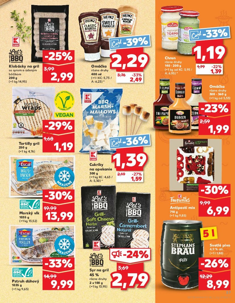 kaufland - Leták Kaufland platný od 07.08. do 13.08. - page: 37 kaufland - Leták Kaufland platný od 07.08. do 13.08. - page: 37