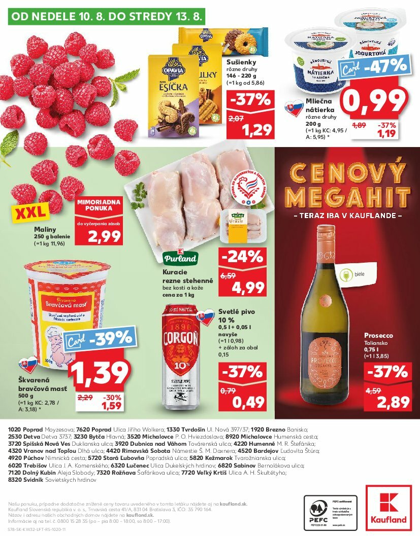 kaufland - Leták Kaufland platný od 07.08. do 13.08. - page: 78 kaufland - Leták Kaufland platný od 07.08. do 13.08. - page: 78