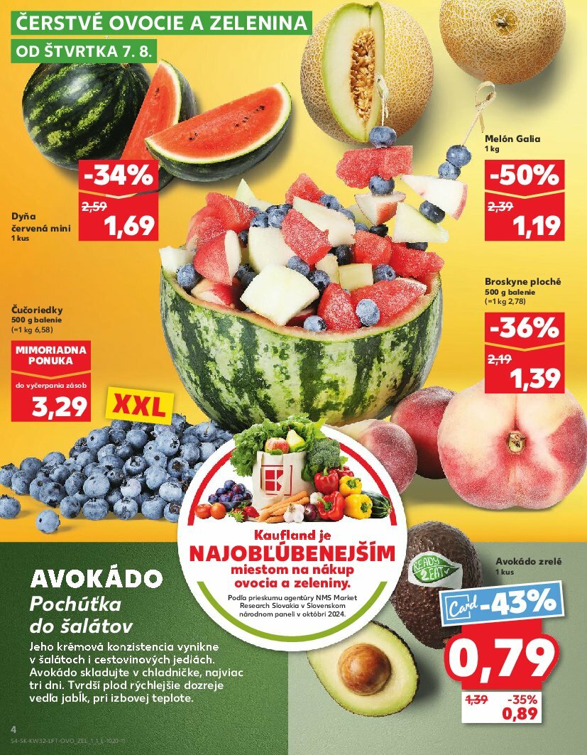 kaufland - Leták Kaufland platný od 07.08. do 13.08. - page: 4 kaufland - Leták Kaufland platný od 07.08. do 13.08. - page: 4