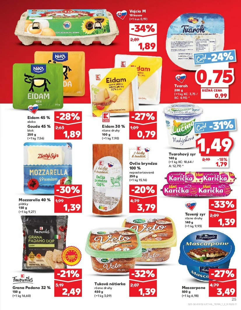 kaufland - Leták Kaufland platný od 07.08. do 13.08. - page: 25 kaufland - Leták Kaufland platný od 07.08. do 13.08. - page: 25