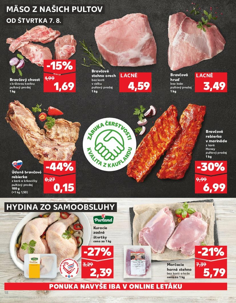kaufland - Leták Kaufland platný od 07.08. do 13.08. - page: 18 kaufland - Leták Kaufland platný od 07.08. do 13.08. - page: 18