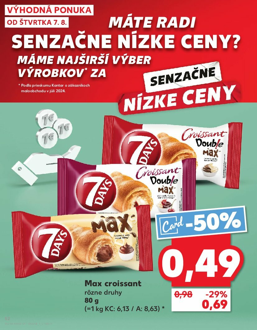 kaufland - Leták Kaufland platný od 07.08. do 13.08. - page: 52 kaufland - Leták Kaufland platný od 07.08. do 13.08. - page: 52