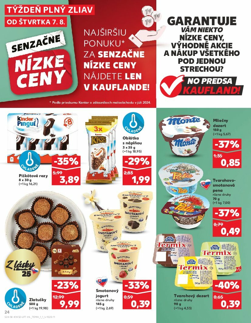 kaufland - Leták Kaufland platný od 07.08. do 13.08. - page: 24 kaufland - Leták Kaufland platný od 07.08. do 13.08. - page: 24
