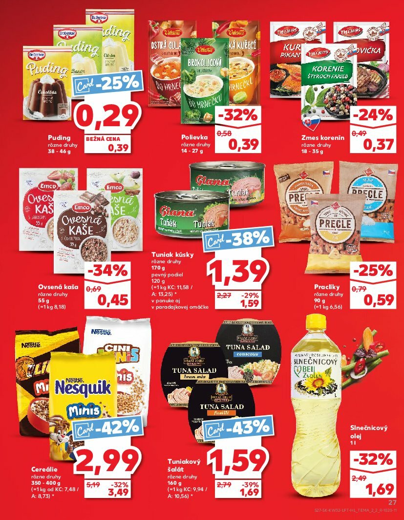 kaufland - Leták Kaufland platný od 07.08. do 13.08. - page: 27 kaufland - Leták Kaufland platný od 07.08. do 13.08. - page: 27