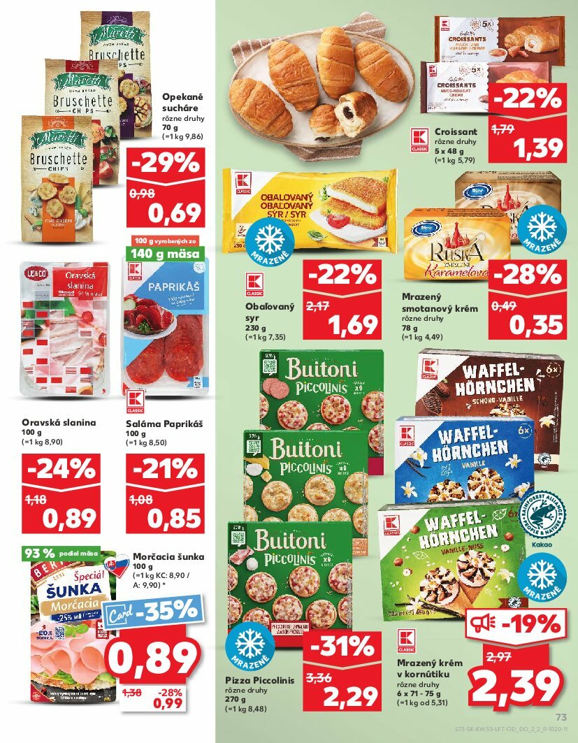 kaufland - Leták Kaufland platný od 14.08. do 20.08. - page: 73 kaufland - Leták Kaufland platný od 14.08. do 20.08. - page: 73