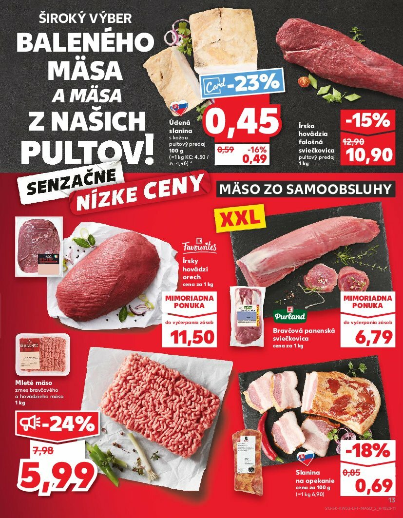 kaufland - Leták Kaufland platný od 14.08. do 20.08. - page: 13 kaufland - Leták Kaufland platný od 14.08. do 20.08. - page: 13