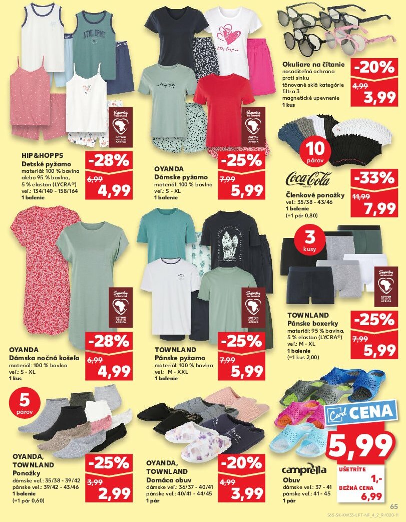 kaufland - Leták Kaufland platný od 14.08. do 20.08. - page: 65 kaufland - Leták Kaufland platný od 14.08. do 20.08. - page: 65