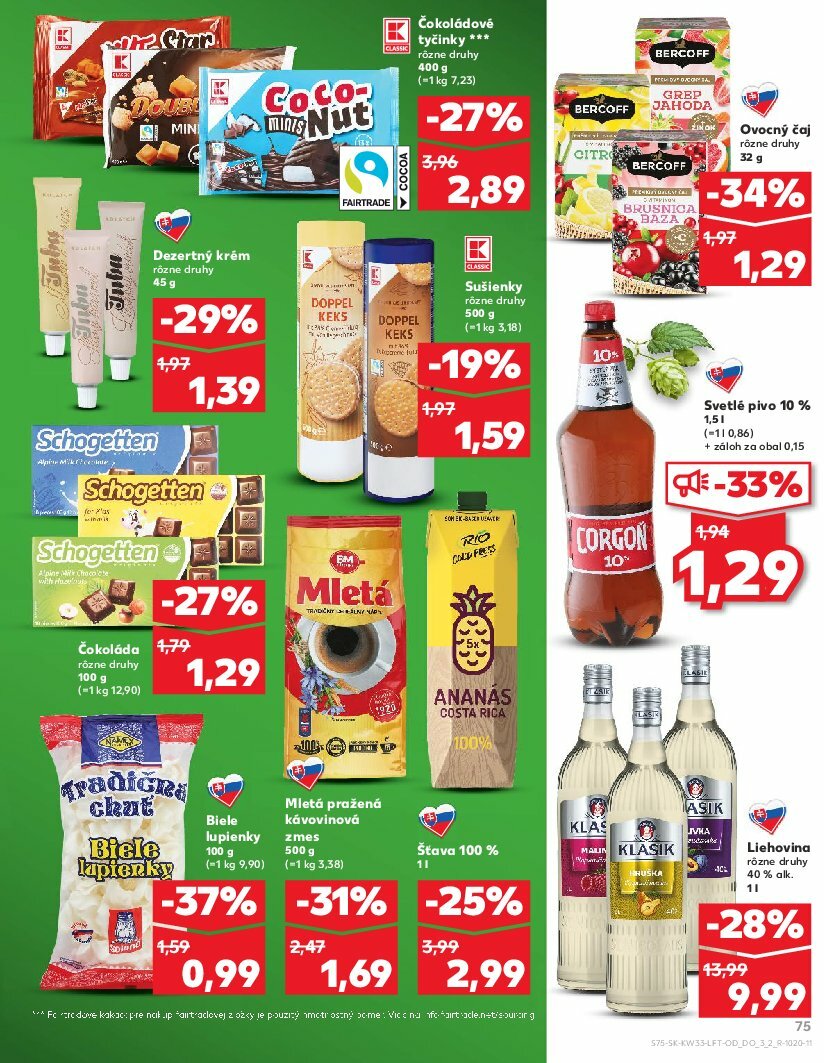 kaufland - Leták Kaufland platný od 14.08. do 20.08. - page: 75 kaufland - Leták Kaufland platný od 14.08. do 20.08. - page: 75