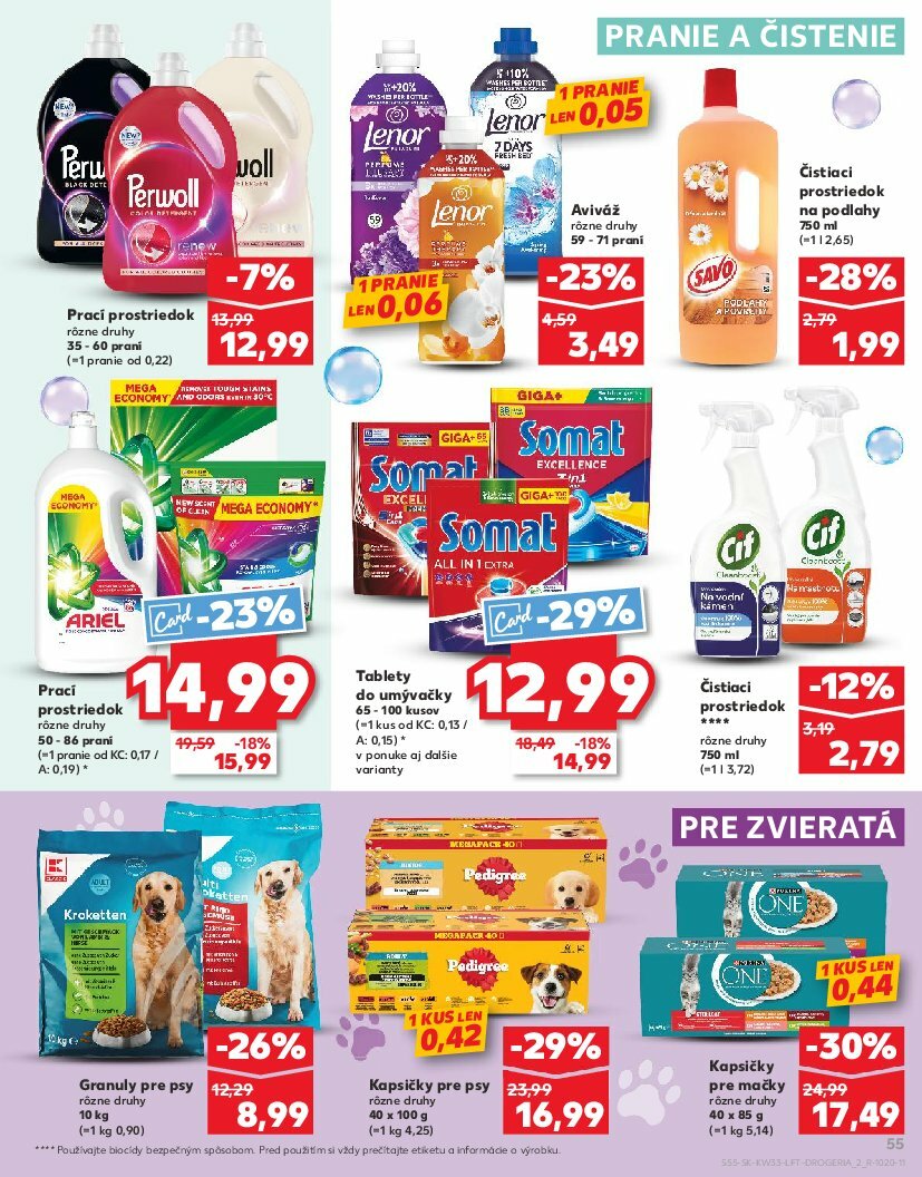 kaufland - Leták Kaufland platný od 14.08. do 20.08. - page: 55 kaufland - Leták Kaufland platný od 14.08. do 20.08. - page: 55