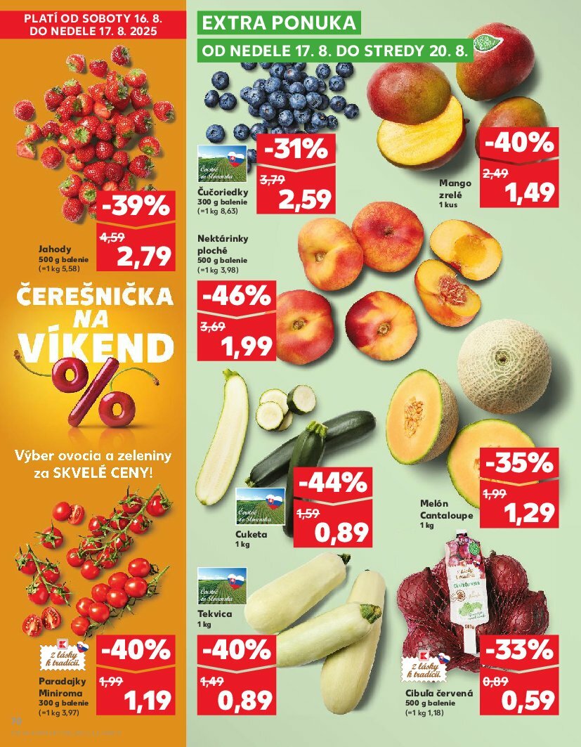 kaufland - Leták Kaufland platný od 14.08. do 20.08. - page: 70 kaufland - Leták Kaufland platný od 14.08. do 20.08. - page: 70
