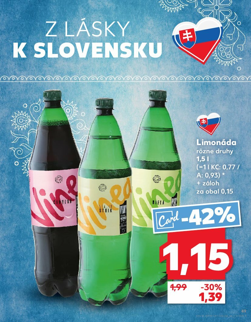 kaufland - Leták Kaufland platný od 14.08. do 20.08. - page: 49 kaufland - Leták Kaufland platný od 14.08. do 20.08. - page: 49