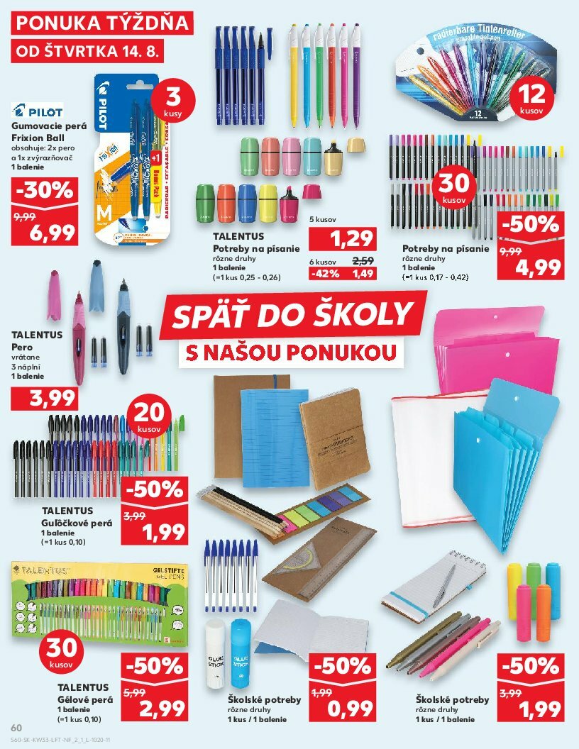 kaufland - Leták Kaufland platný od 14.08. do 20.08. - page: 60 kaufland - Leták Kaufland platný od 14.08. do 20.08. - page: 60