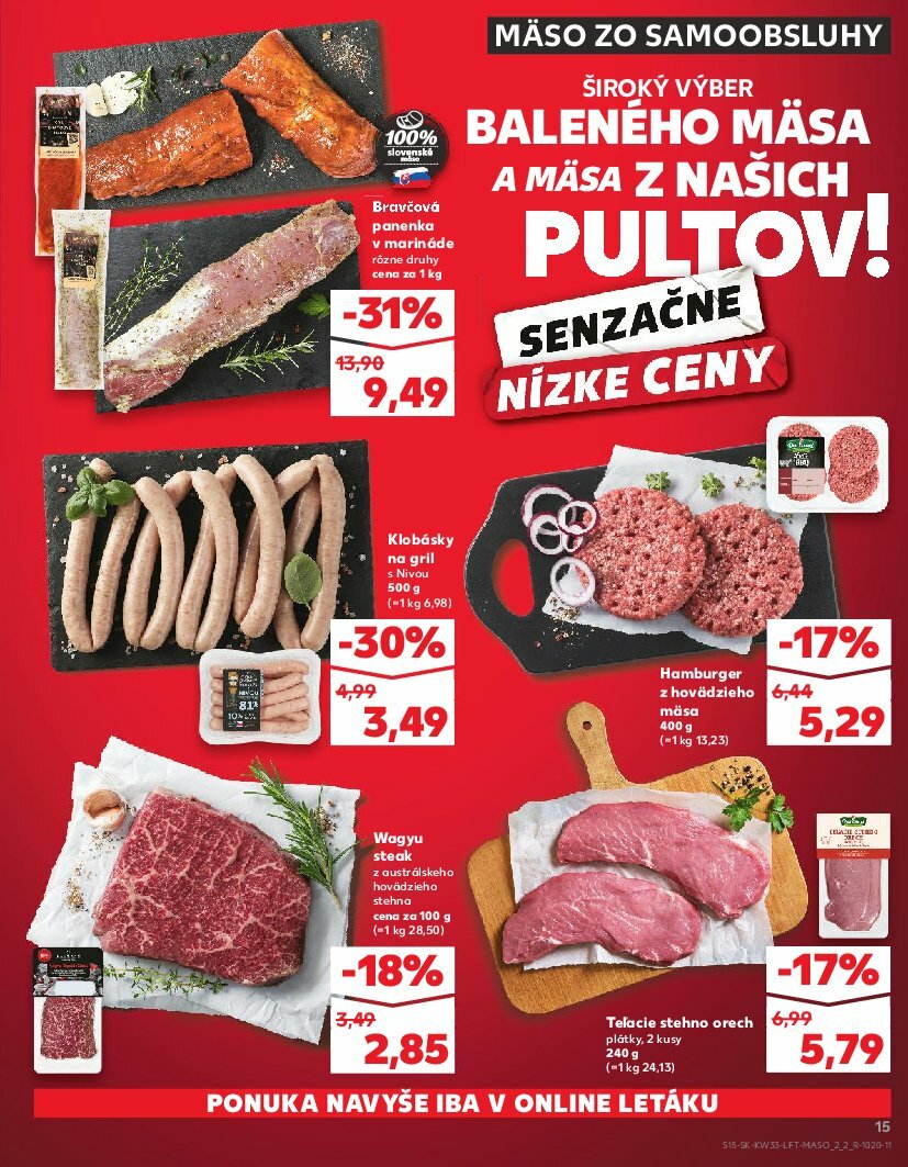 kaufland - Leták Kaufland platný od 14.08. do 20.08. - page: 15 kaufland - Leták Kaufland platný od 14.08. do 20.08. - page: 15