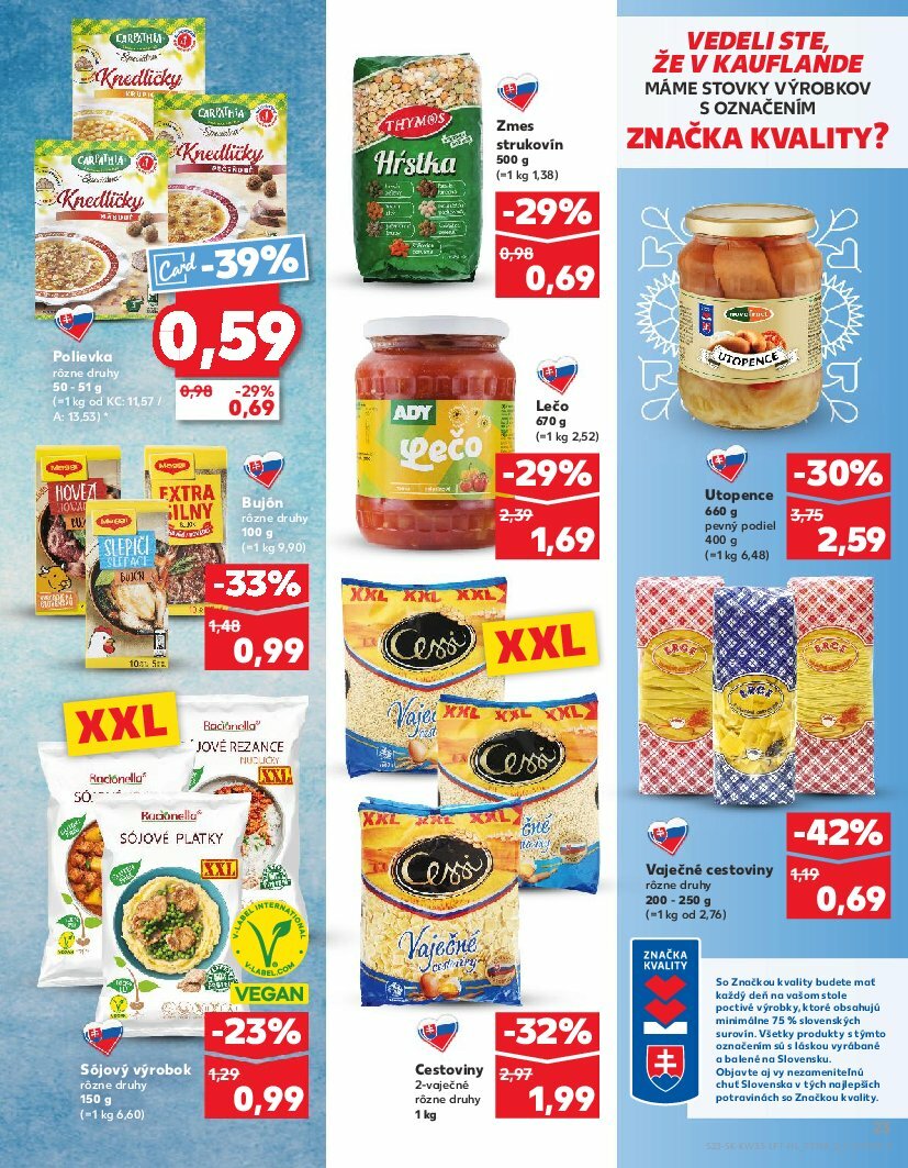 kaufland - Leták Kaufland platný od 14.08. do 20.08. - page: 23 kaufland - Leták Kaufland platný od 14.08. do 20.08. - page: 23