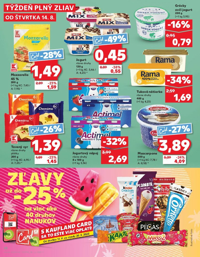 kaufland - Leták Kaufland platný od 14.08. do 20.08. - page: 28 kaufland - Leták Kaufland platný od 14.08. do 20.08. - page: 28