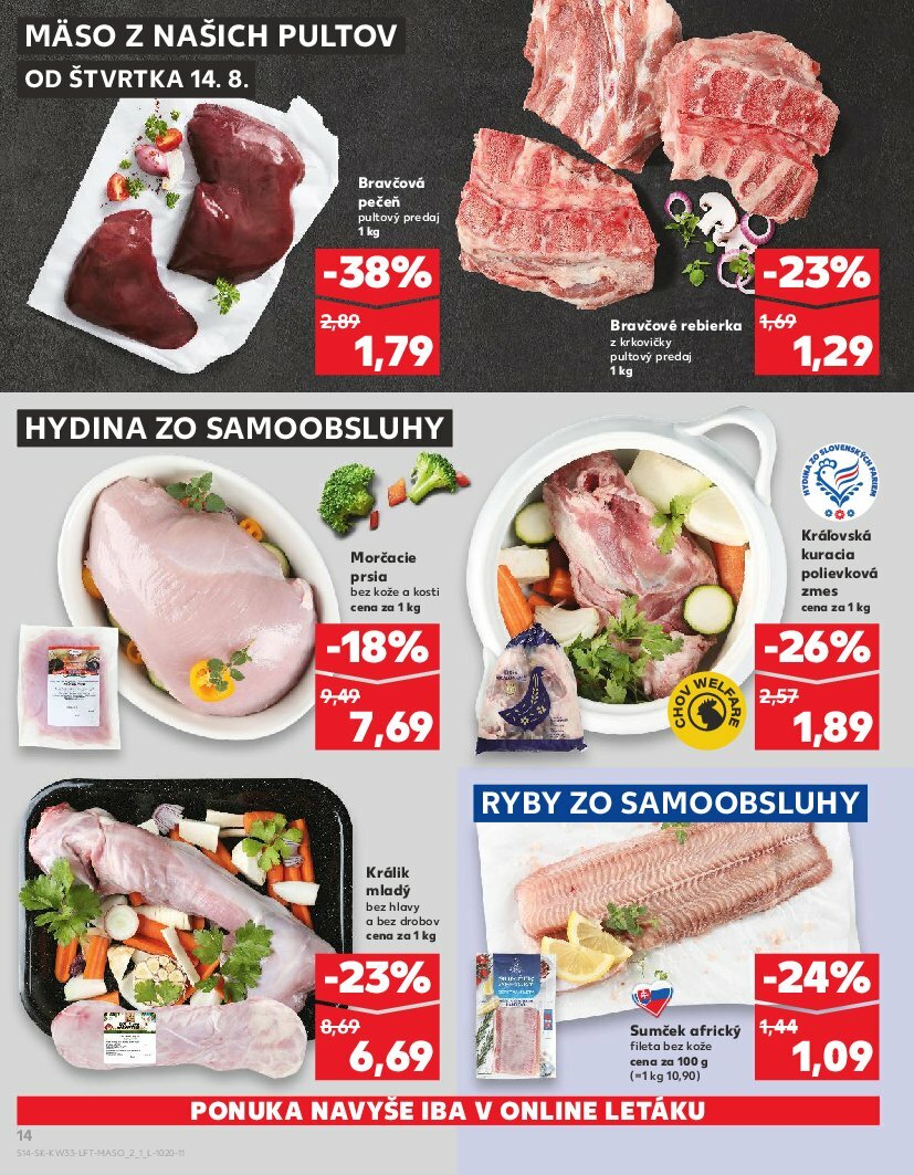 kaufland - Leták Kaufland platný od 14.08. do 20.08. - page: 14 kaufland - Leták Kaufland platný od 14.08. do 20.08. - page: 14