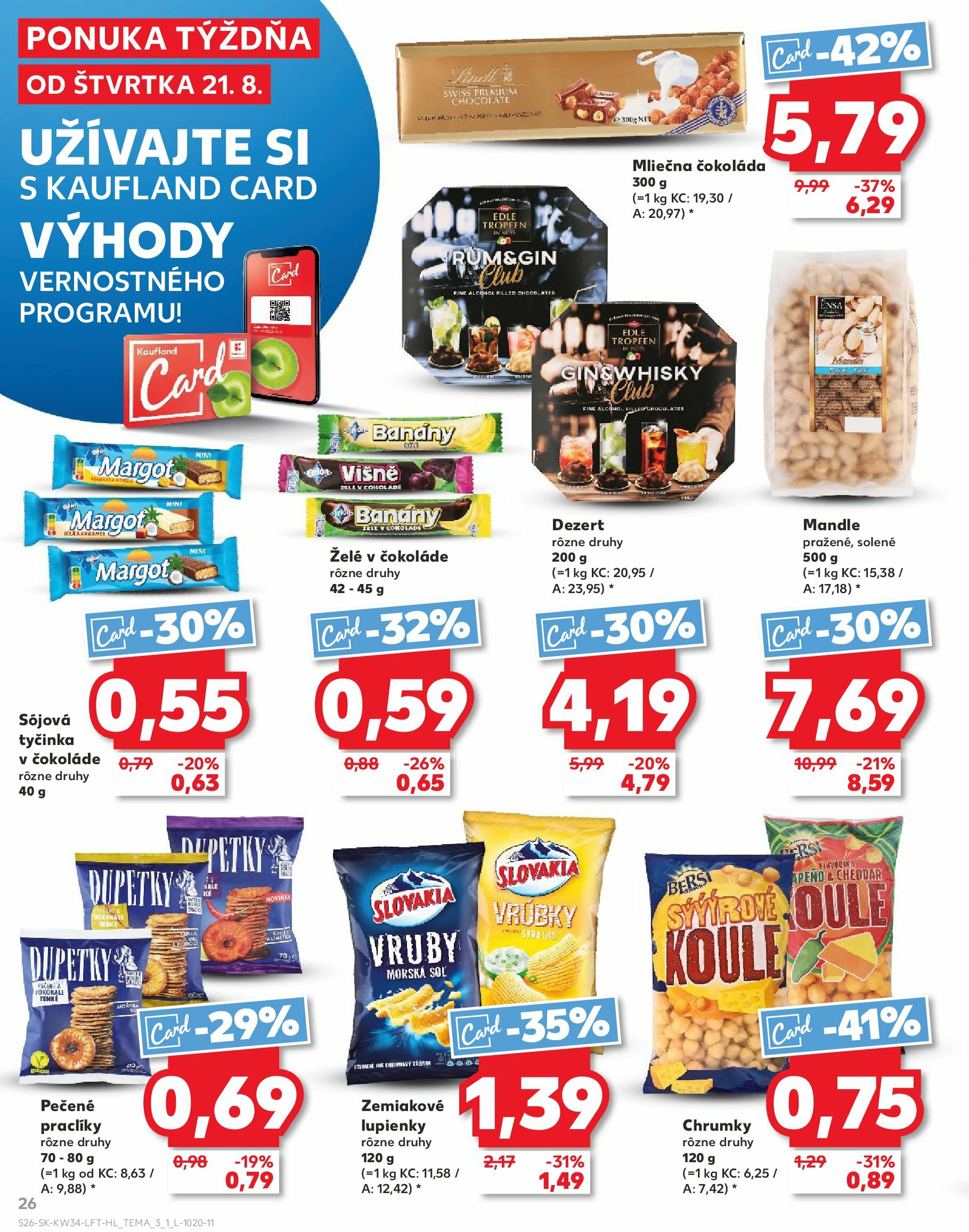kaufland - Leták Kaufland platný od 21.08. do 27.08. - page: 26 kaufland - Leták Kaufland platný od 21.08. do 27.08. - page: 26