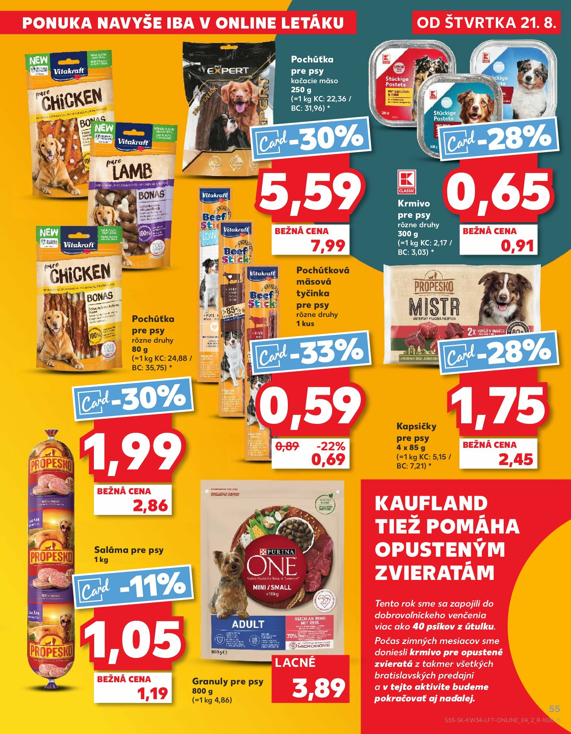kaufland - Leták Kaufland platný od 21.08. do 27.08. - page: 55 kaufland - Leták Kaufland platný od 21.08. do 27.08. - page: 55