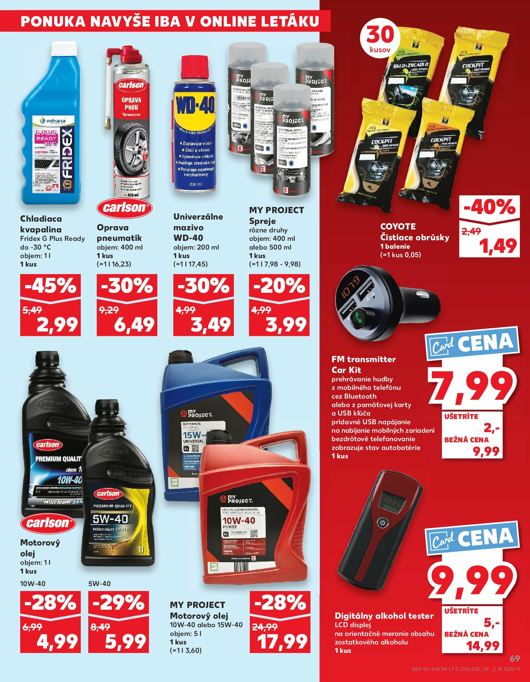 kaufland - Leták Kaufland platný od 21.08. do 27.08. - page: 69 kaufland - Leták Kaufland platný od 21.08. do 27.08. - page: 69
