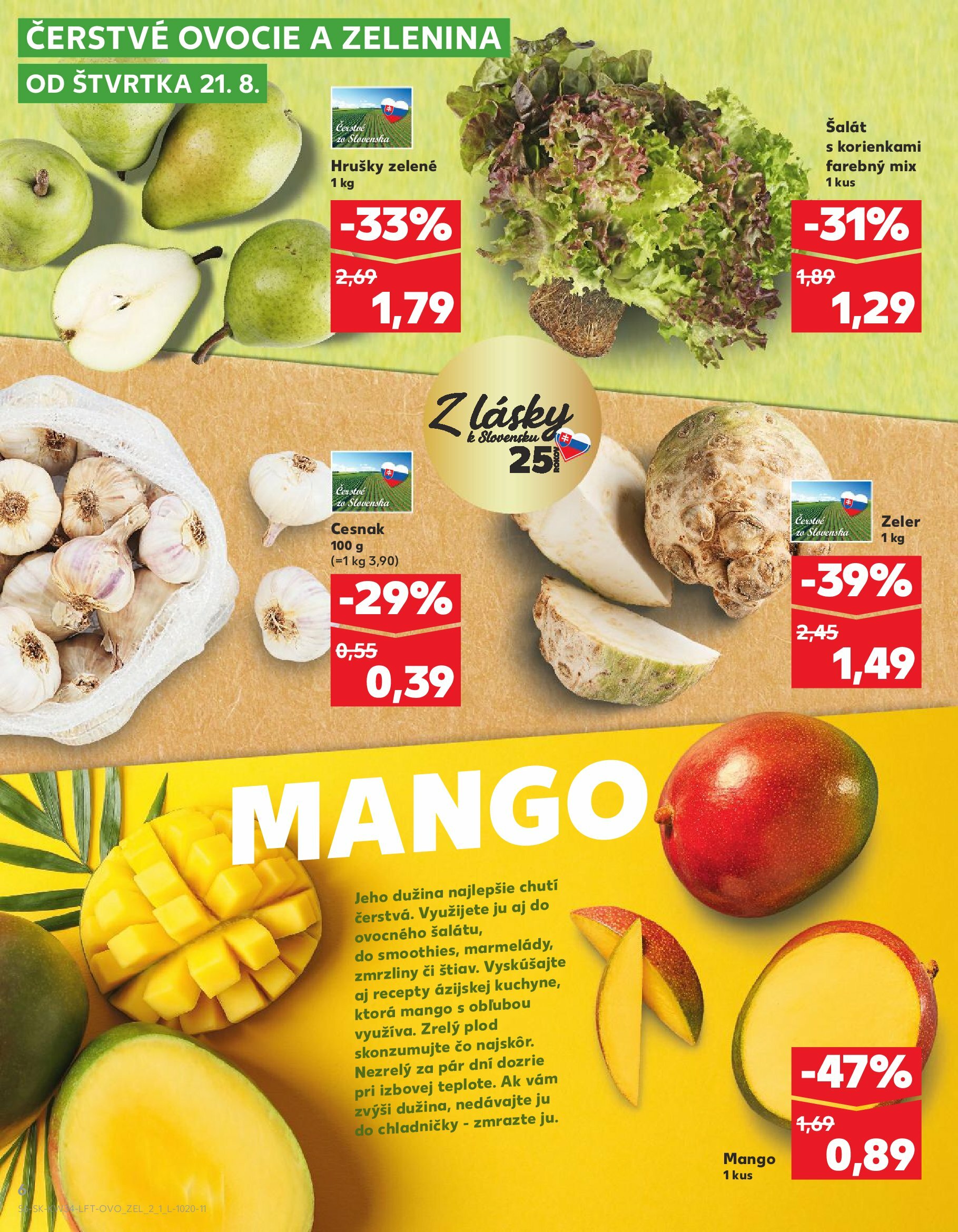 kaufland - Leták Kaufland platný od 21.08. do 27.08. - page: 6 kaufland - Leták Kaufland platný od 21.08. do 27.08. - page: 6