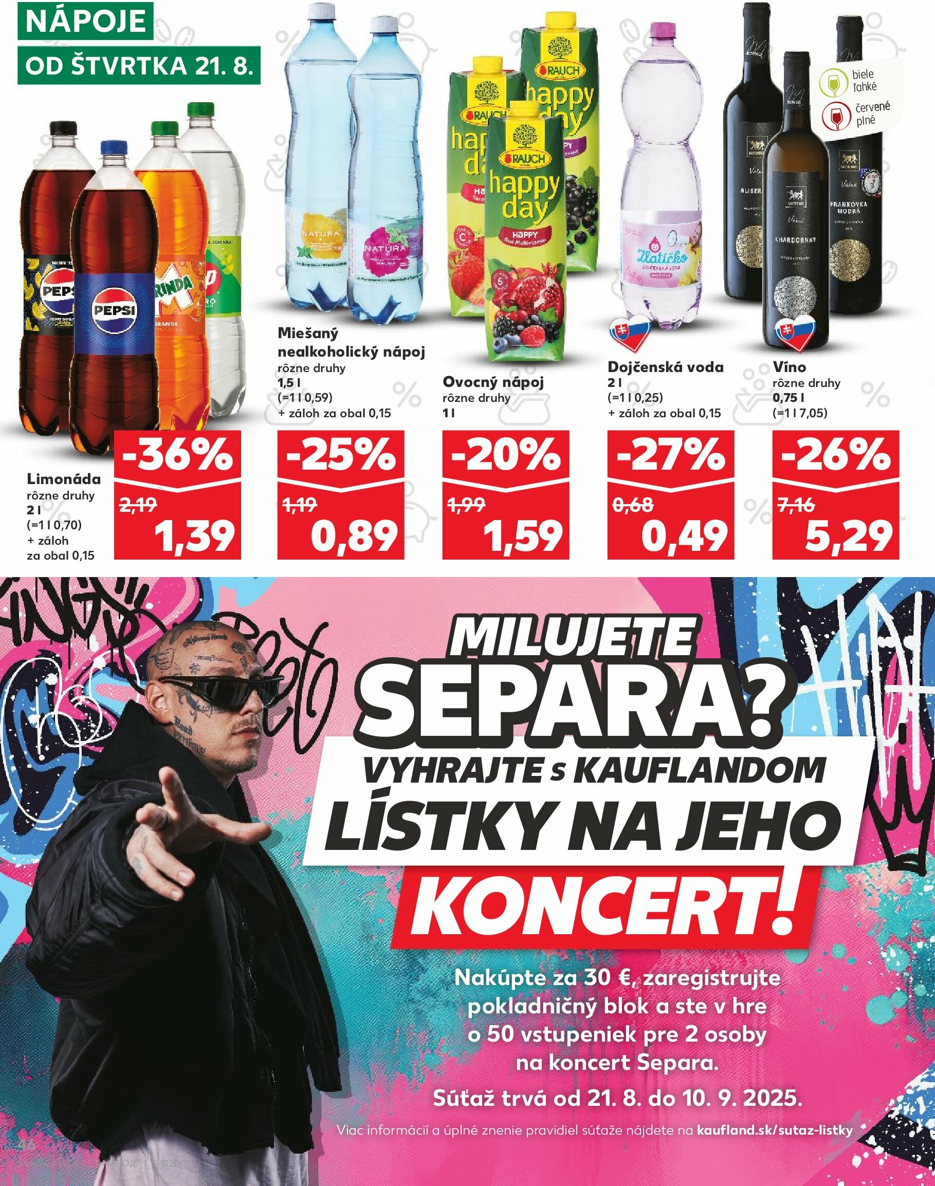 kaufland - Leták Kaufland platný od 21.08. do 27.08. - page: 46 kaufland - Leták Kaufland platný od 21.08. do 27.08. - page: 46