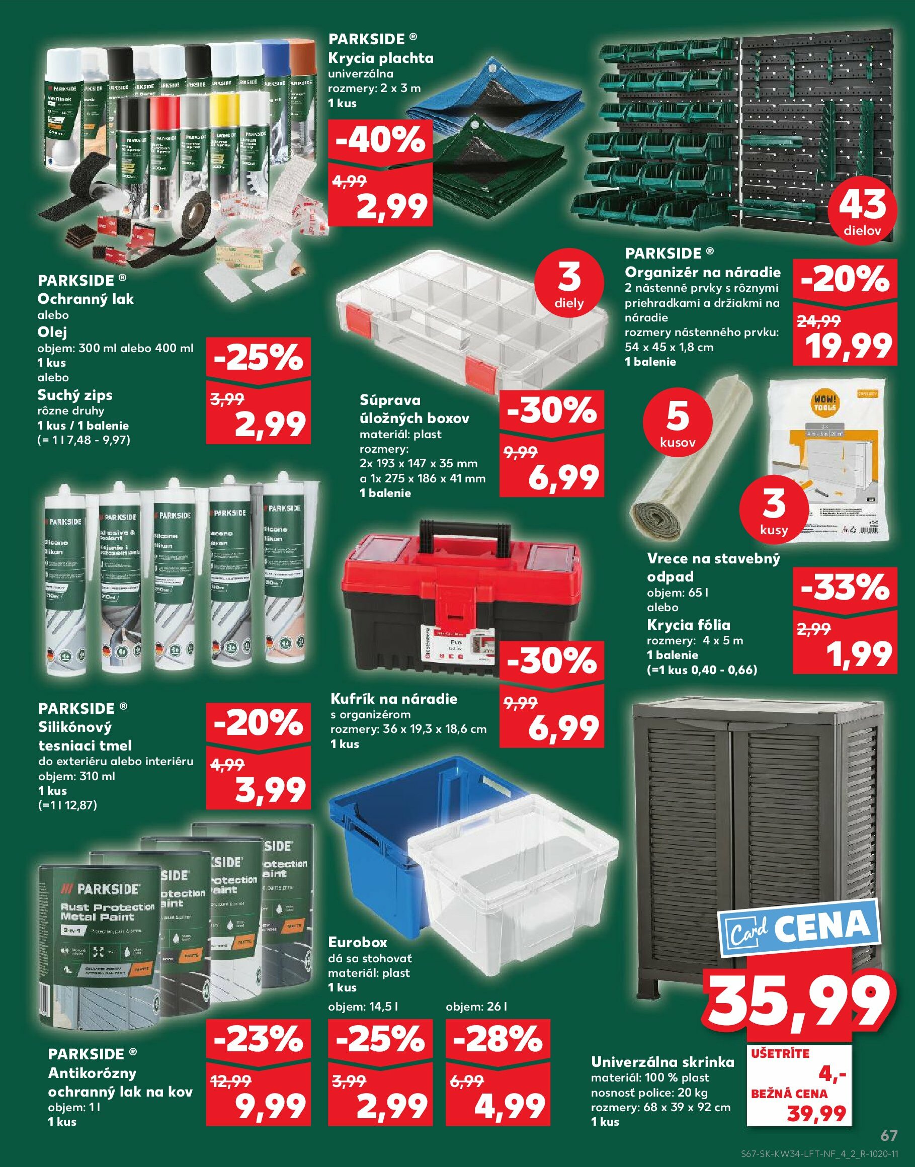 kaufland - Leták Kaufland platný od 21.08. do 27.08. - page: 67 kaufland - Leták Kaufland platný od 21.08. do 27.08. - page: 67