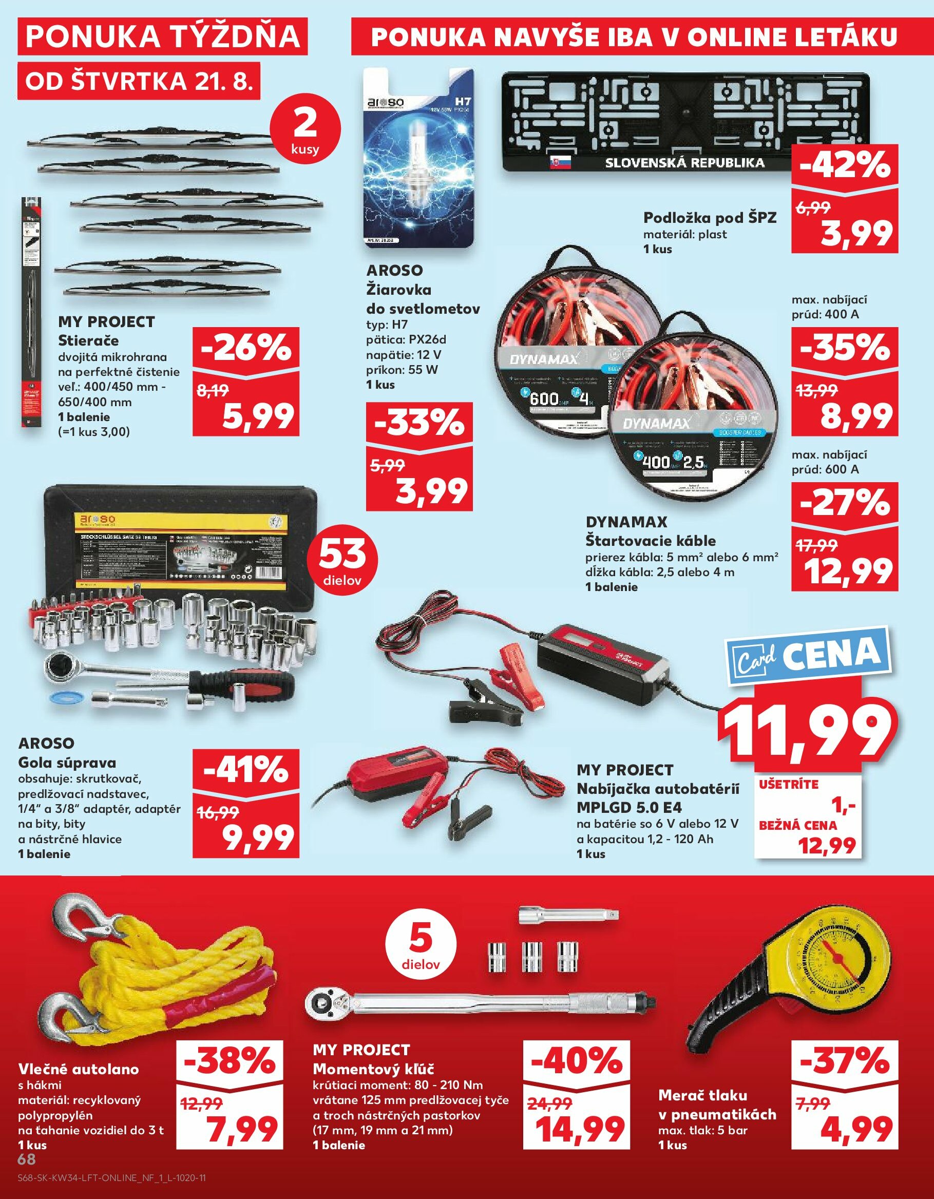 kaufland - Leták Kaufland platný od 21.08. do 27.08. - page: 68 kaufland - Leták Kaufland platný od 21.08. do 27.08. - page: 68