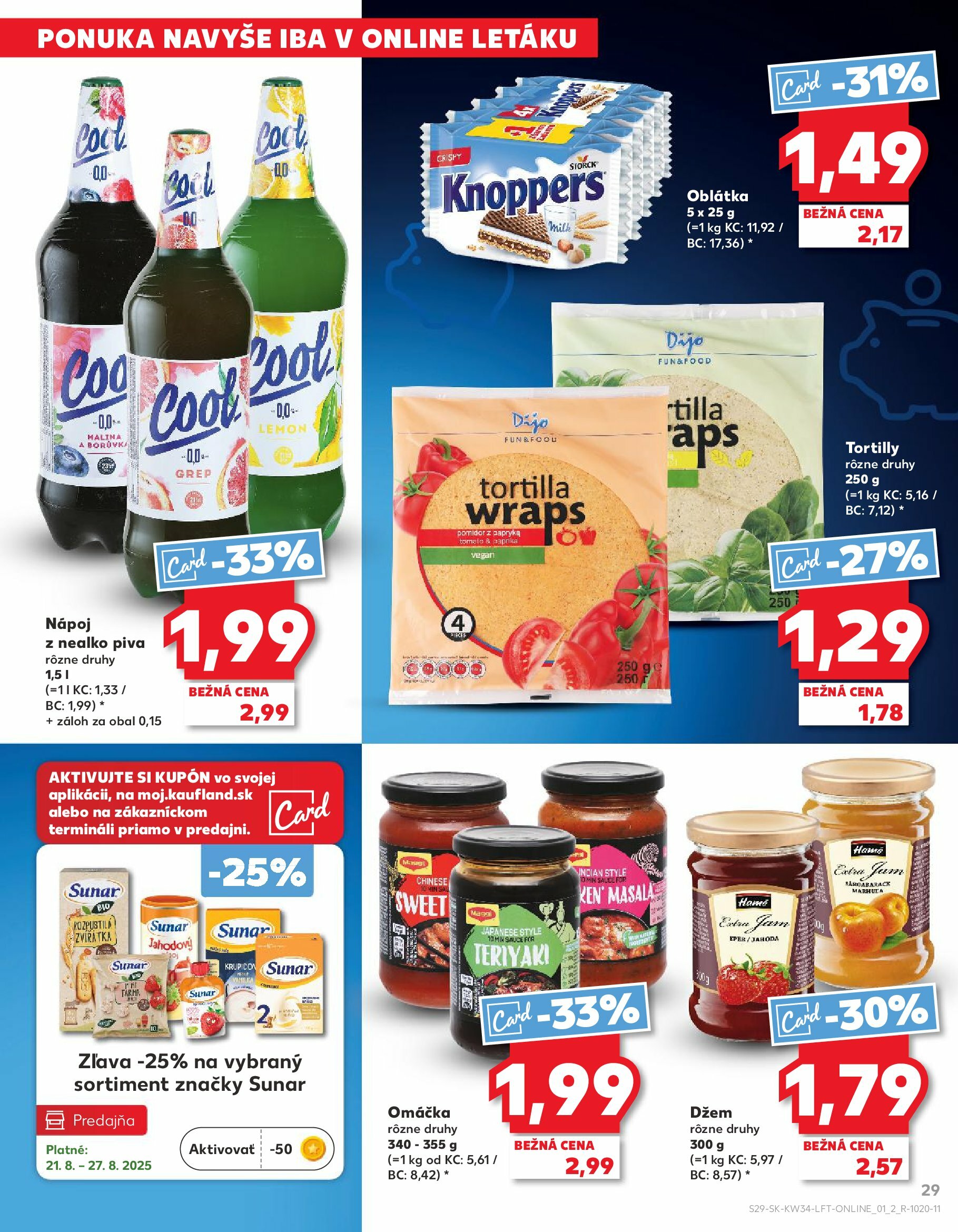 kaufland - Leták Kaufland platný od 21.08. do 27.08. - page: 29 kaufland - Leták Kaufland platný od 21.08. do 27.08. - page: 29