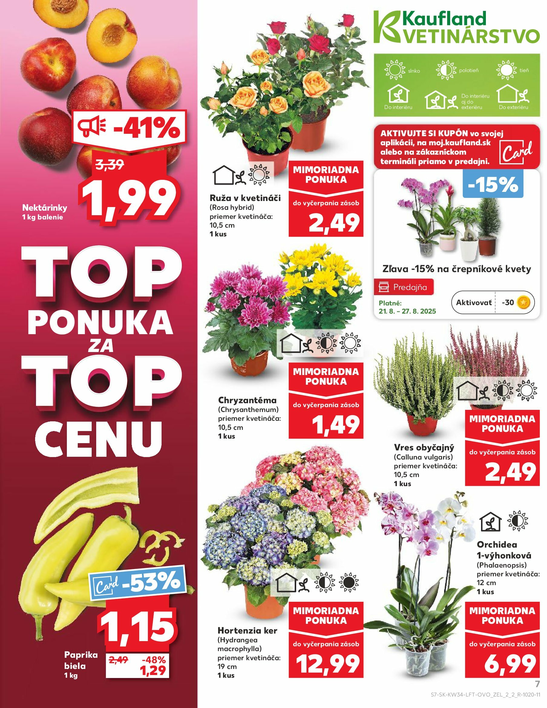 kaufland - Leták Kaufland platný od 21.08. do 27.08. - page: 7 kaufland - Leták Kaufland platný od 21.08. do 27.08. - page: 7